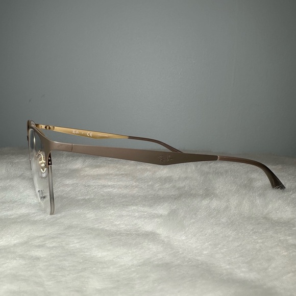 Ray-Ban Gold and Brown Frame Glasses - Picture 11 of 12